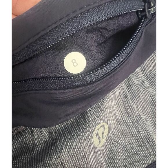 Lululemon Women's Pleated Pace Setter Skirt Size 8 Gray with Built-in Shorts - Picture 4 of 8